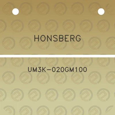 honsberg-um3k-020gm100