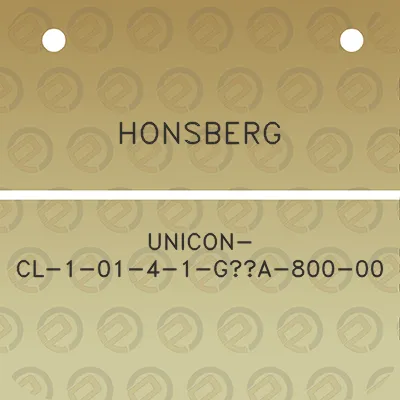 honsberg-unicon-cl-1-01-4-1-g34a-800-00