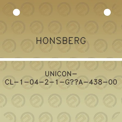 honsberg-unicon-cl-1-04-2-1-g34a-438-00