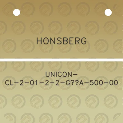 honsberg-unicon-cl-2-01-2-2-g34a-500-00