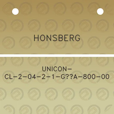 honsberg-unicon-cl-2-04-2-1-g34a-800-00