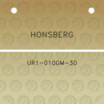 honsberg-ur1-010gm-30