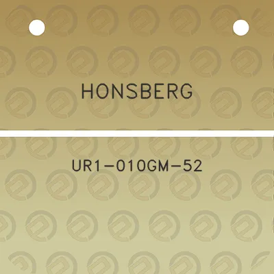 honsberg-ur1-010gm-52