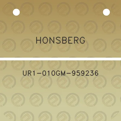 honsberg-ur1-010gm-959236