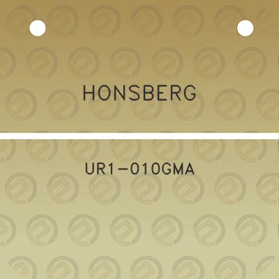 honsberg-ur1-010gma