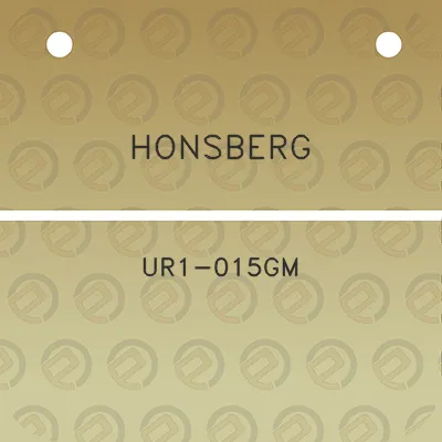 honsberg-ur1-015gm