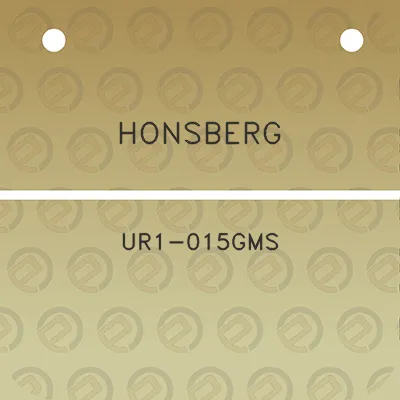 honsberg-ur1-015gms