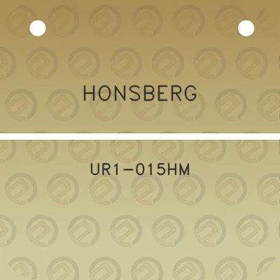 honsberg-ur1-015hm