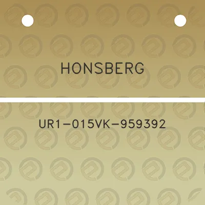 honsberg-ur1-015vk-959392