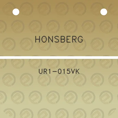 honsberg-ur1-015vk