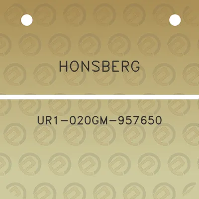 honsberg-ur1-020gm-957650