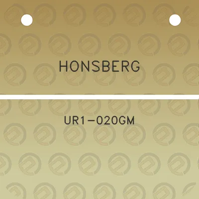 honsberg-ur1-020gm