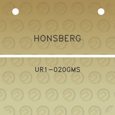 honsberg-ur1-020gms