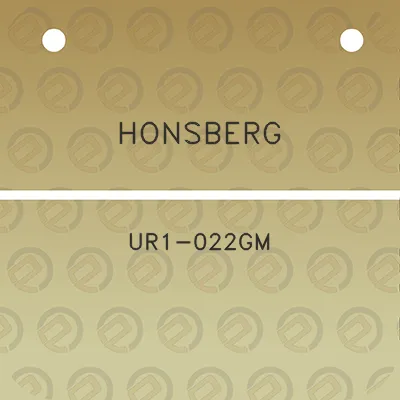 honsberg-ur1-022gm