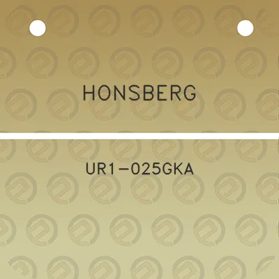 honsberg-ur1-025gka