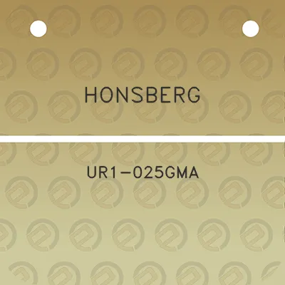 honsberg-ur1-025gma