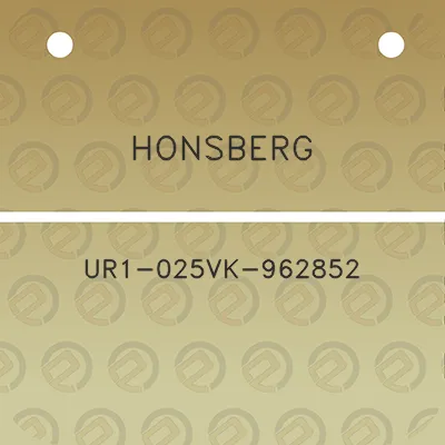 honsberg-ur1-025vk-962852