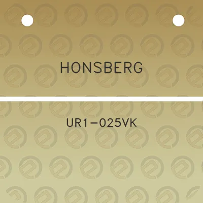 honsberg-ur1-025vk