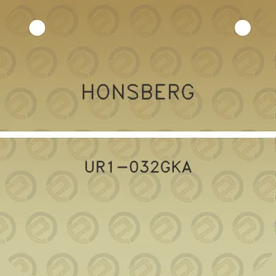 honsberg-ur1-032gka