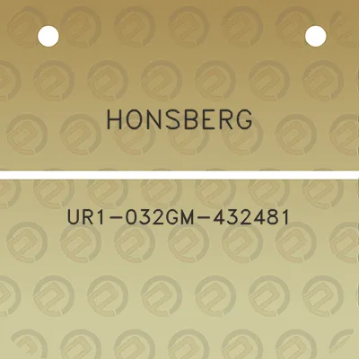 honsberg-ur1-032gm-432481