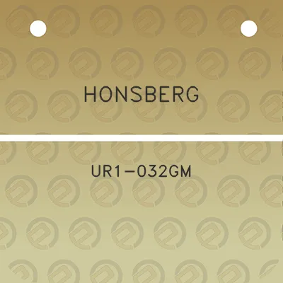 honsberg-ur1-032gm