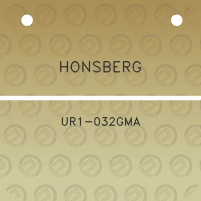 honsberg-ur1-032gma