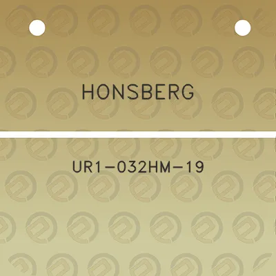 honsberg-ur1-032hm-19