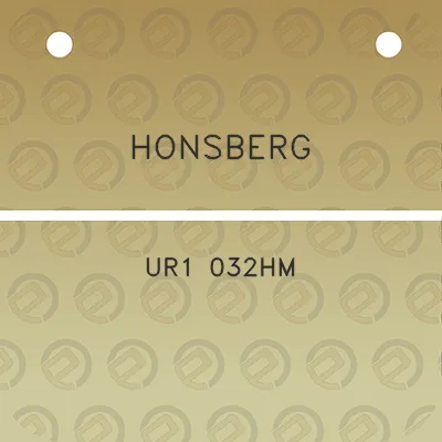 honsberg-ur1-032hm