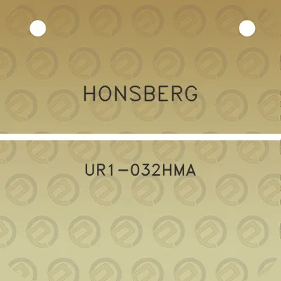 honsberg-ur1-032hma