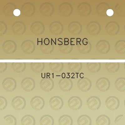 honsberg-ur1-032tc