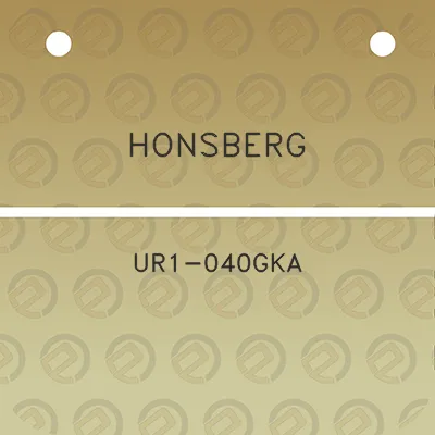 honsberg-ur1-040gka