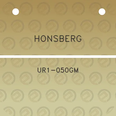 honsberg-ur1-050gm