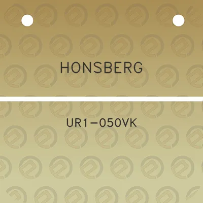 honsberg-ur1-050vk