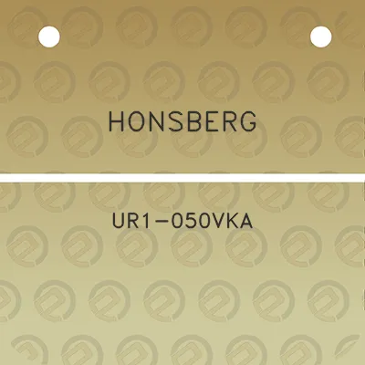 honsberg-ur1-050vka