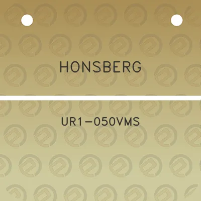 honsberg-ur1-050vms