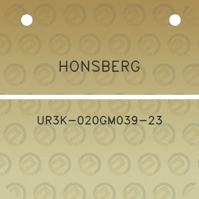 honsberg-ur3k-020gm039-23