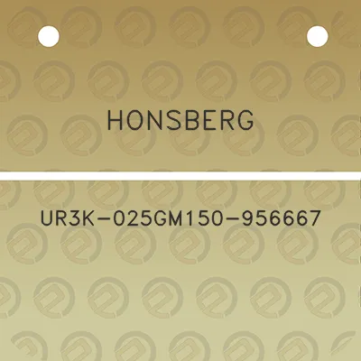 honsberg-ur3k-025gm150-956667