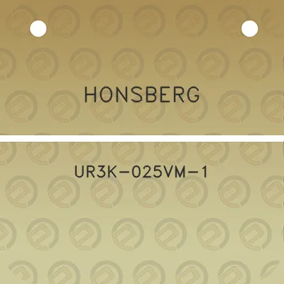 honsberg-ur3k-025vm-1