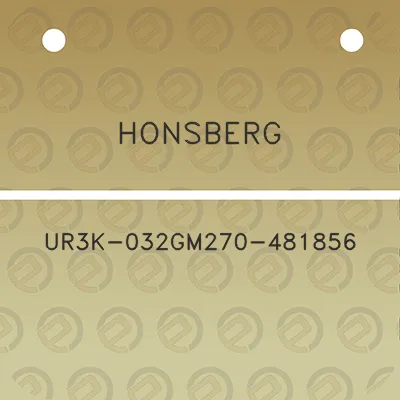 honsberg-ur3k-032gm270-481856