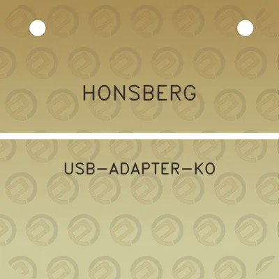 honsberg-usb-adapter-ko