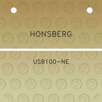 honsberg-usb100-ne