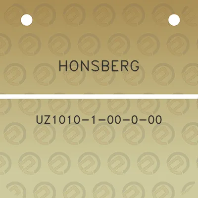 honsberg-uz1010-1-00-0-00