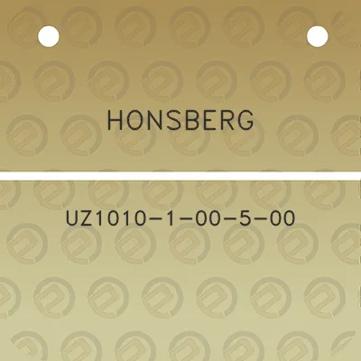 honsberg-uz1010-1-00-5-00