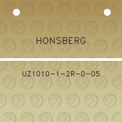 honsberg-uz1010-1-2r-0-05