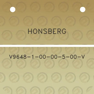 honsberg-v9648-1-00-00-5-00-v