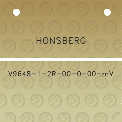 honsberg-v9648-1-2r-00-0-00-mv