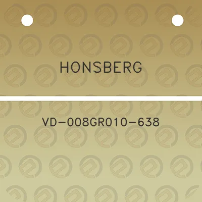 honsberg-vd-008gr010-638