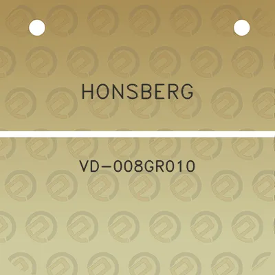 honsberg-vd-008gr010