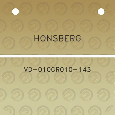 honsberg-vd-010gr010-143