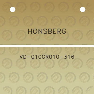 honsberg-vd-010gr010-316